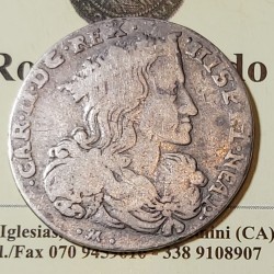 NAPOLI CARLO II   TARI' DA 20 GRANA 1693